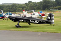 G-KELZ @ EGBS - seen @ Shobdon - by castle