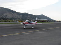 N822RK @ SZP - 2007 Costruzioni Aeronautiche Tecnam P2004 BRAVO, Rotax 912 ULS 100 Hp, taxi to Rwy 22 - by Doug Robertson