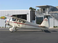 N5524N @ SZP - 1943 Howard DGA-15P 'Mr. Hooligan', P&W R-985 Wasp Jr. 450 Hp, warmup taxi - by Doug Robertson