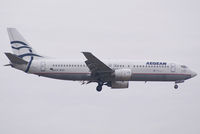SX-BGV @ VIE - Aegean Airlines Boeing 737-4Q8
