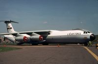 65-0222 @ MHZ - C-141B Starlifter of 437th Military Air Wing on display at the 1982 Mildenhall Air Fete. - by Peter Nicholson