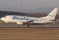 YR-BAG @ VIE - Blue Air Boeing 737-5L9 - by Joker767