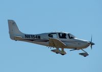 N8154M @ SHV - Landing on runway 23 at Shreveport Regional.