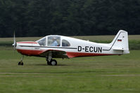 D-ECUN @ EBDT - departure after the old-timer fly-in. - by Joop de Groot