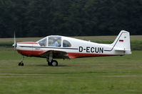 D-ECUN @ EBDT - departure after the old-timer fly-in.