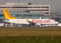 TC-AAE @ EGCC - Pegasus Airlines - by vickersfour