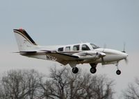 N80LM @ DTN - Landing on 14 at Downtown Shreveport. - by paulp