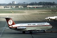 G-ATPJ @ LHR - One Eleven 301 of Dan-Air London at Heathrow in February 1974. - by Peter Nicholson