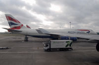 G-CIVW @ EGLL - British Airways Boeing 747-400 - by Hannes Tenkrat