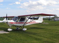 G-IKRS @ FISHBURN - Ikarus C42 FB UK at Fishburn Airfield, UK in 2004. - by Malcolm Clarke