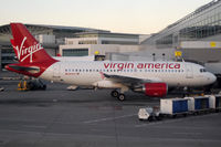 N530VA @ KSFO - Virgin America Airbus A319 - by Hannes Tenkrat
