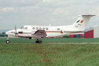 240 @ EGCD - Irish Air Corps King Air 200 (c/n BB-672). - by vickersfour