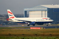 G-EUUF @ EGCC - British Airways - by Chris Hall