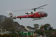 G-CBSI @ EGHN - G-CBSI still marked as XZ934/U landing at Sandown, Isle of Wight - by Pete Hughes