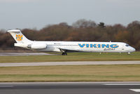 SX-SMS @ EGCC - Viking Hellas. MD-83 (c/n 49631). - by vickersfour