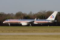 N177AN @ EGCC - American Airlines wingletted B757 at Manchester UK - by Terry Fletcher