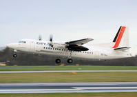 OO-VLL @ EGCC - VLM, Cityjet colours. - by vickersfour