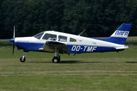 OO-TMF @ EBDT - arrival at the old-timer fly-in 2009. - by Joop de Groot