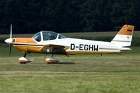 D-EGHW @ EBDT - departure from Schaffen-Diest