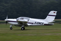 D-EWCS @ 2009-08-16 - arrival at the old-timer fly-in 2009.