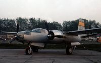 N3710G @ BQH - A-26C Invader on display at the 1978 Biggin Hill Air Fair where sadly it crashed two years later. - by Peter Nicholson