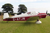 G-ATJN @ FISHBURN - Jodel D-119 at Fishburn Airfield, UK in 2005. - by Malcolm Clarke