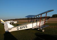 G-AYKS @ EGHP - NEW YEARS DAY FLY-IN - by BIKE PILOT