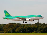 EI-DET @ EGCC - Aer Lingus - by Chris Hall