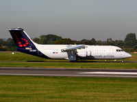 OO-DWI @ EGCC - Brussels Airlines - by Chris Hall