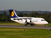 D-AVRP @ EGCC - Lufthansa Regional operated by CityLine - by Chris Hall