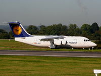 D-AVRP @ EGCC - Lufthansa Regional operated by CityLine - by Chris Hall