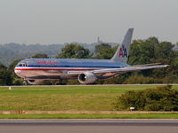 N357AA @ EGCC - American Airlines - by Chris Hall