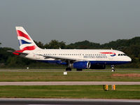 G-EUPS @ EGCC - British Airways - by Chris Hall