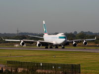 B-LID @ EGCC - Cathay Pacific Cargo - by Chris Hall