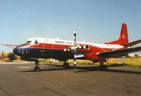 XS606 @ EGDM - Andover C.1 of the Empire Test Pilots School on display at the 1992 Air Tournament Intnl at Boscombe Down. - by Peter Nicholson