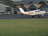 N588CP @ SZP - 1958 Piper PA-24-250 COMANCHE, Lycoming O-540-A1A5 250 Hp, landing roll Rwy 04 - by Doug Robertson