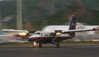 PJ-WIL @ TNCM - PJ-WIL on a late afternoon landing on runway 28 - by Daniel Jef