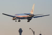 N386AA @ KORD - American Airlines Boeing 767-323, AAL1612, arriving KORD RWY 28 from KSFO. - by Mark Kalfas