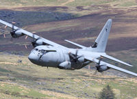 ZH888 - Royal Air Force Hercules C5 (c/n 5496) operated by LTW. Taken in the A5 Pass, North Wales. - by vickersfour