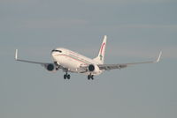 CN-ROS @ EBBR - Arrival of flight AT838 to RWY 25L - by Daniel Vanderauwera