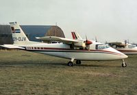 OY-DJV @ SKOVLUNDE - Partenavia Victor seen at Skovlunde in March 1977 - the airport closed after 1980. - by Peter Nicholson