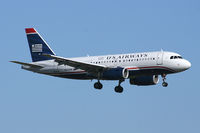 N924AW @ DFW - US Airways landing at DFW