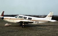 OY-POI @ SKOVLUNDE - Cherokee Six based at Skovlunde Airfield in March 1977 - the airfield closed in December 1980. - by Peter Nicholson