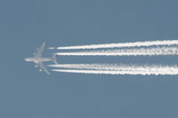 9V-SKH @ EBBR - SQ308 flying over BRU en route to LHR - by Daniel Vanderauwera