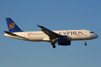 5B-DBC @ EGCC - Cyprus Airways - by Chris Hall