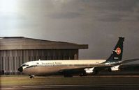 S2-ABN @ LHR - Boeing 707-351C of Bangladesh Biman at Heathrow in September 1974. - by Peter Nicholson