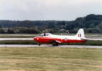 XN506 @ EGXU - Jet Provost T.3A of 1 Flying Training School at Linton-on-Ouse in May 1991. - by Peter Nicholson