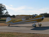 N9836A @ BURNET, TE - Beautiful 1950 Cessna 195 - by Frank Thornburgh