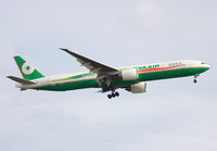 B-16703 @ EGLL - Eva Air - by vickersfour