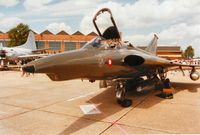 A-011 @ MHZ - Saab A-35XD Draken of Esk 729 Royal Danish Air Force on display at the 1993 Mildenhall Air Fete. - by Peter Nicholson